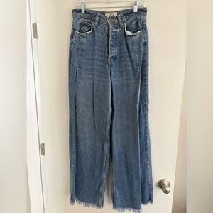 Free People High Rise Flow Jean